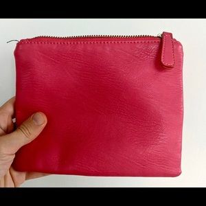 Small leather like clutch. * FOREVER21
